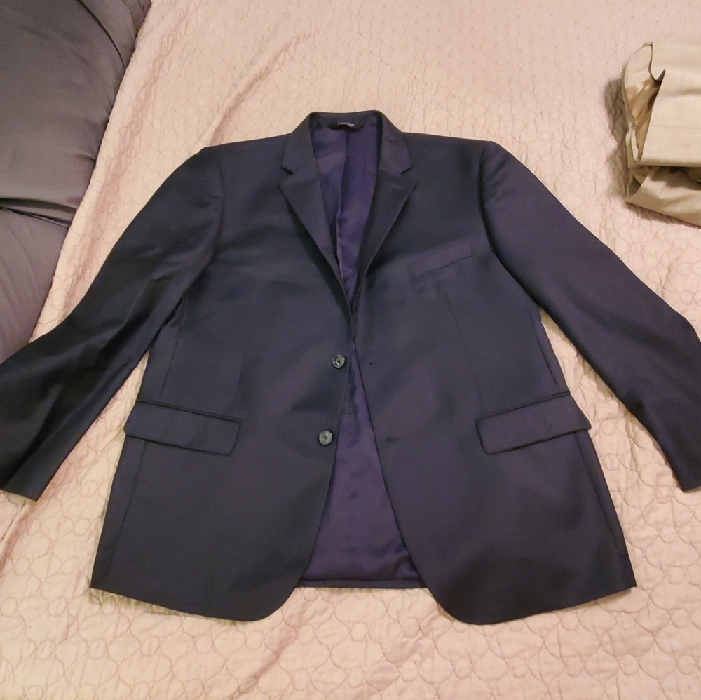 Jos A Bank 46R mens navy blazer